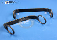 Black Molding Silicone Rubber Parts EPDM Rubber Handle Necklace Grommet Type